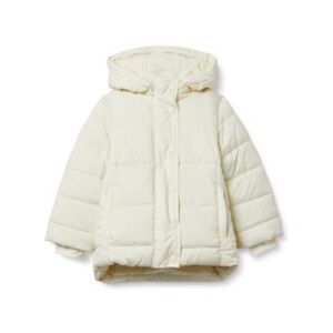Kids Cream Puffer Jacket
